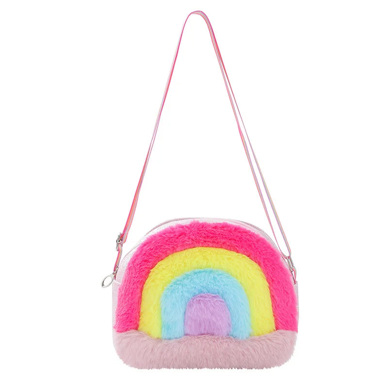 Rainbow Design Shoulder Bags