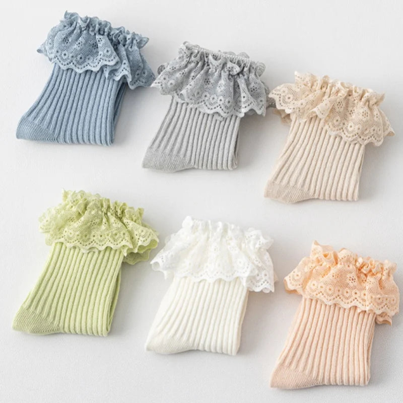 Kids Non-Slip Knee High Sock