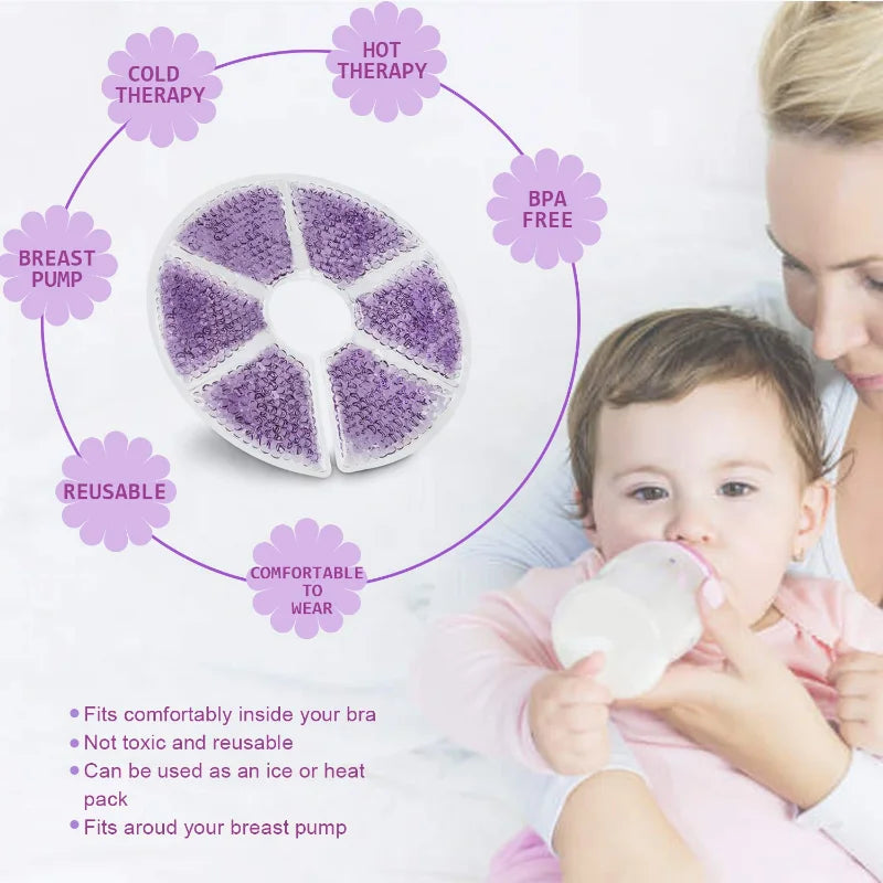 Hot & Cold Breast Therapy Gel Pads