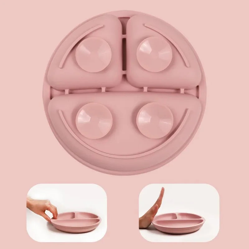 BPA Free Silicone Baby Plate - PAMU8