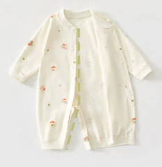 Soft Cartoon Infant Bodysuit Suit