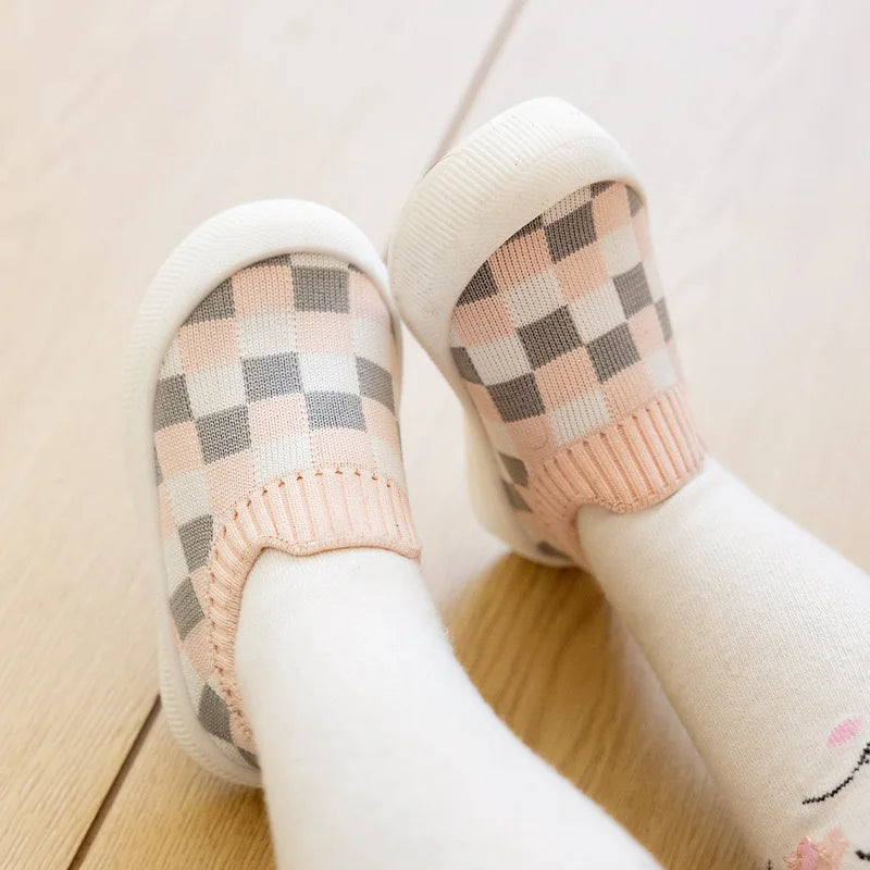 Classic Plaid Non-Slip Sneakers Sport Shoes - PAMU8