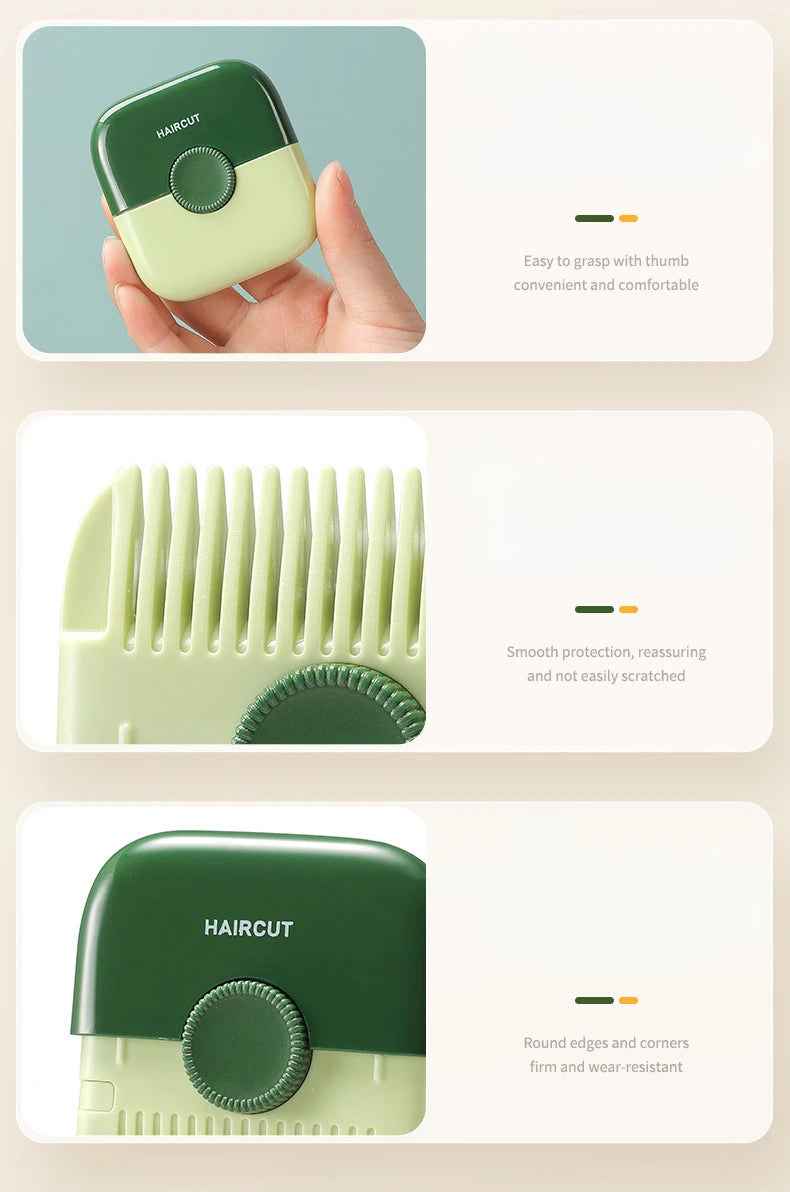 2 In 1 Baby HairCut And Hairdressing Comb