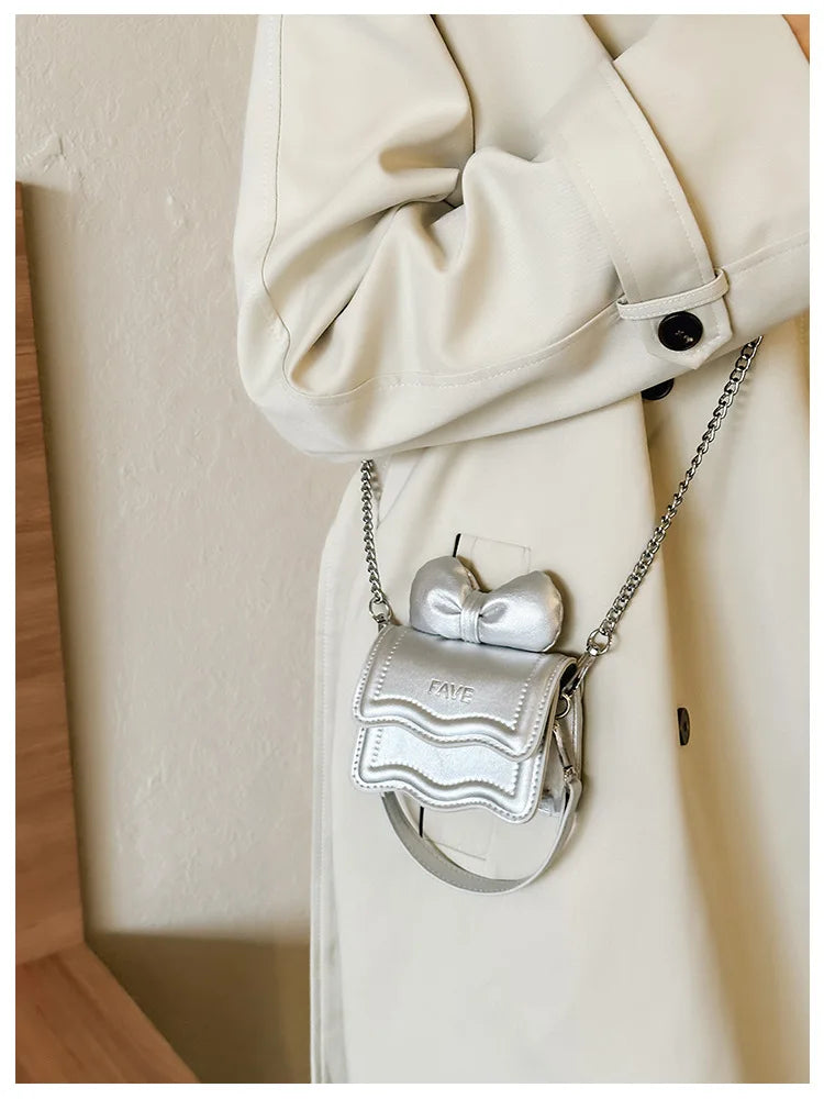 Sweet Bow Shoulder Bags