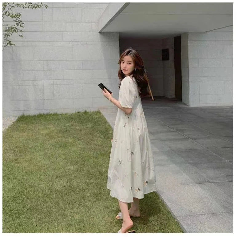 Pregnacy Bowknot Dress
