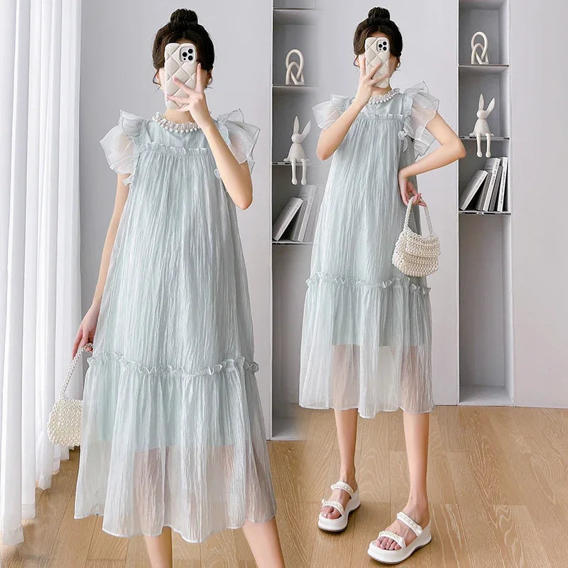 Pregnant Women's A-line Dress