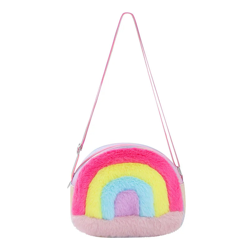 Rainbow Design Shoulder Bags