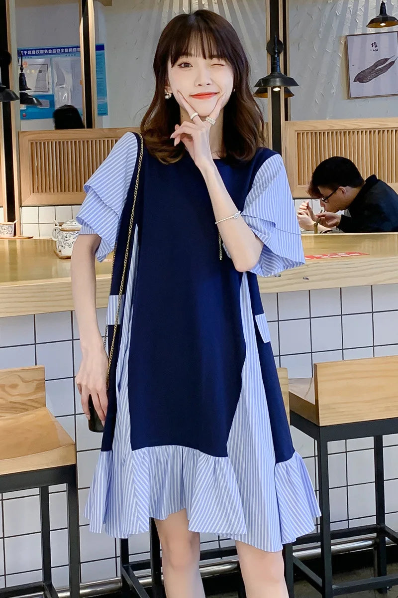 Fashion New Casual Maternity Dress