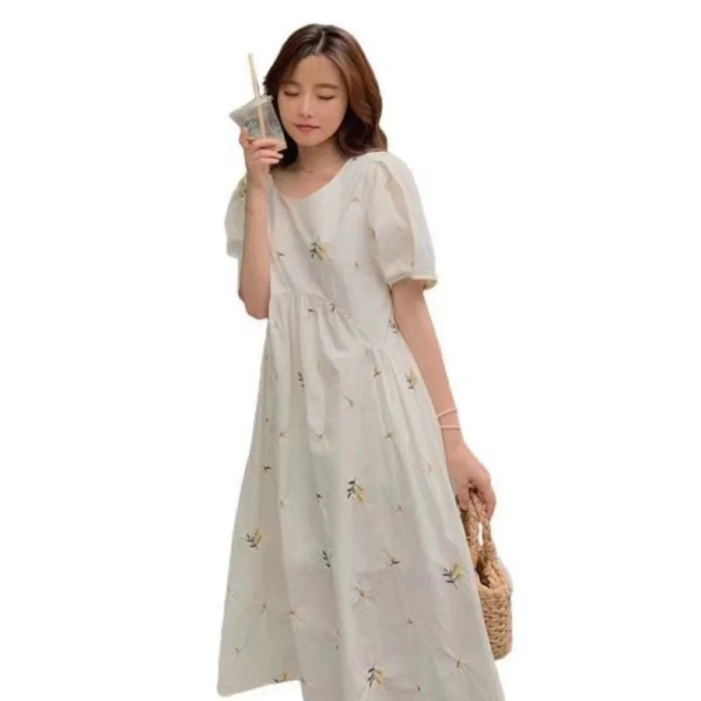 Pregnacy Bowknot Dress