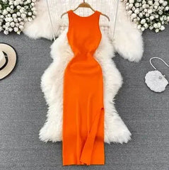 Summer Sleeveless Maternity Dress