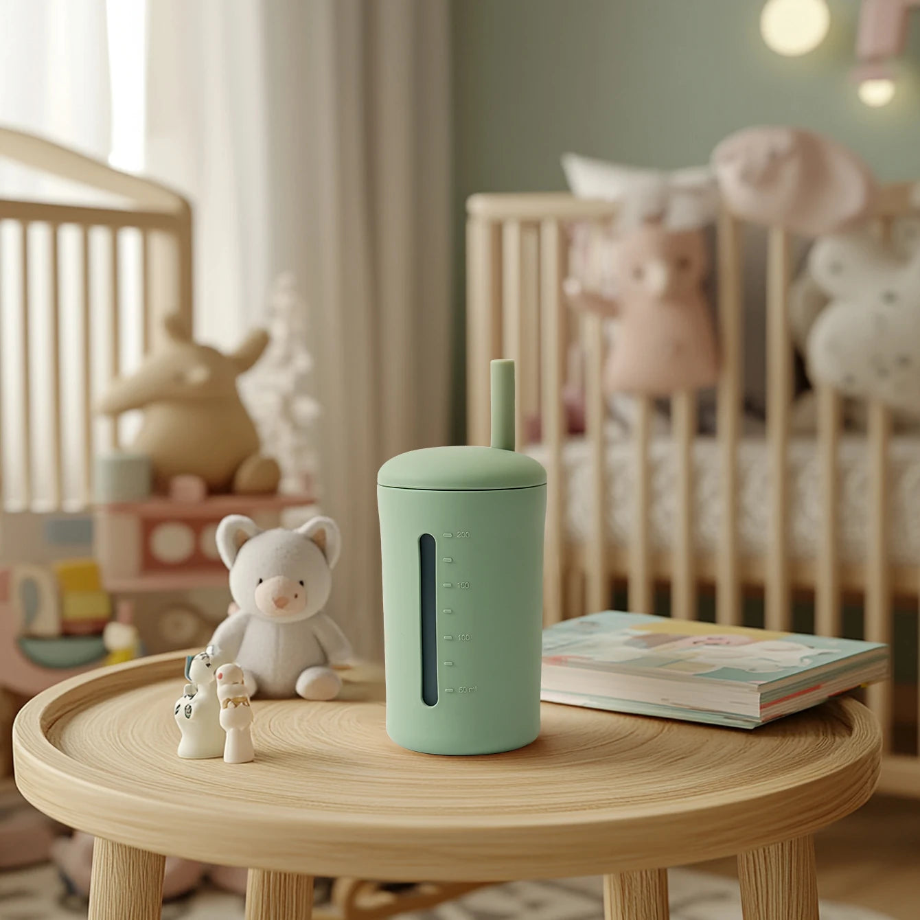 Safe Bottle Cup with Straw For Kids - PAMU8