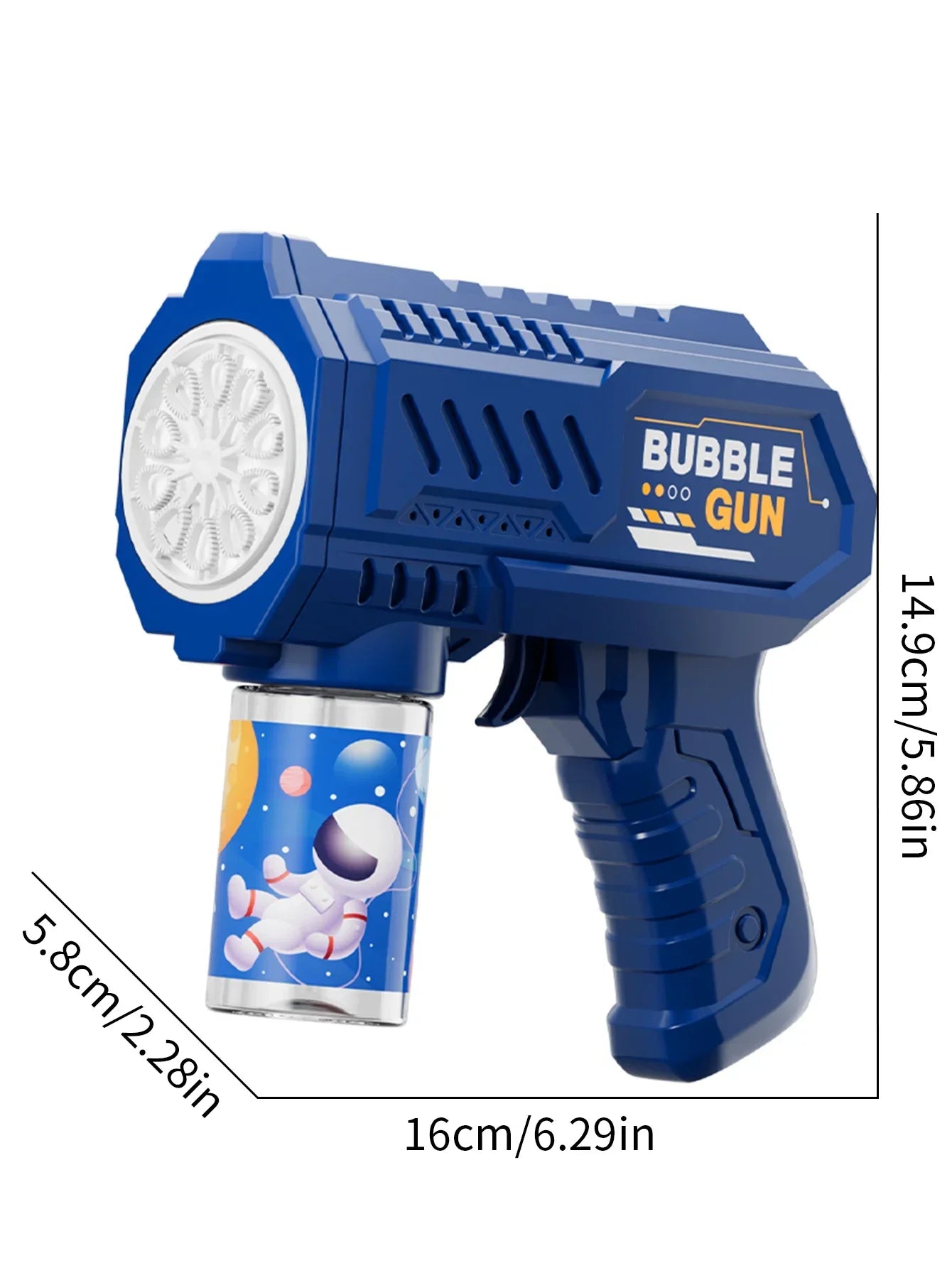 Bubble Gun Rocket Bubbles Machine