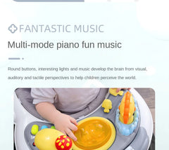 Baby Walker with Music Handle | Foldable Musical Walker