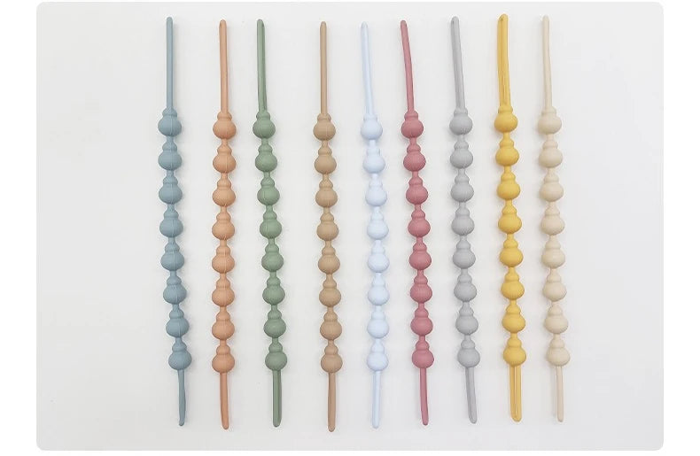 Soft Silicone Baby Pacifier Holder Clips - PAMU8
