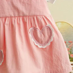 Heart Print Summer Girl Dress