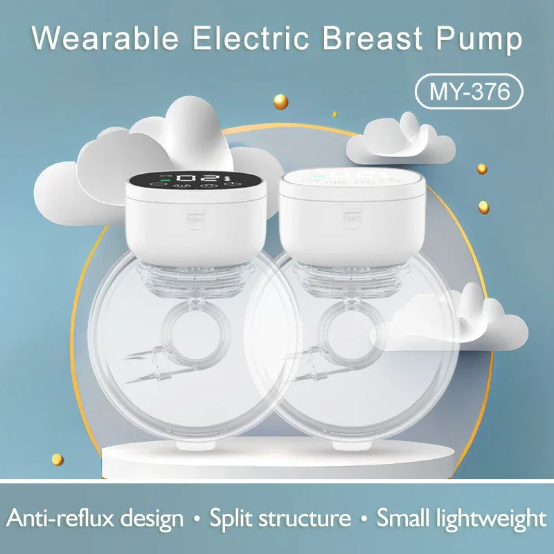 Hands-free Wearable Breast Pump