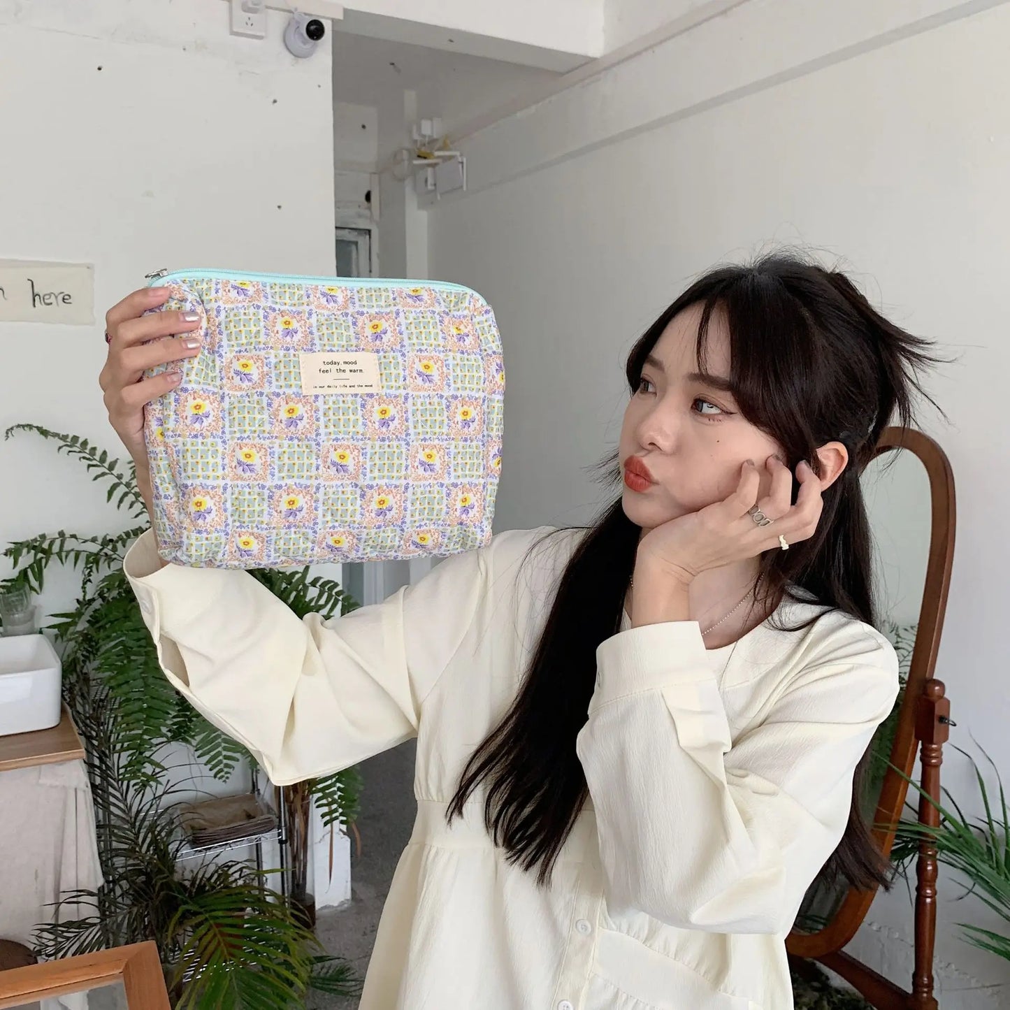 Cartoon Print Nappy Bag