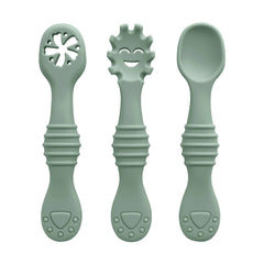 Baby Feeding Spoons, 3-Piece Toddler Utensil Set