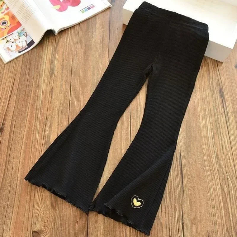 Kids Girls Flare Leggings