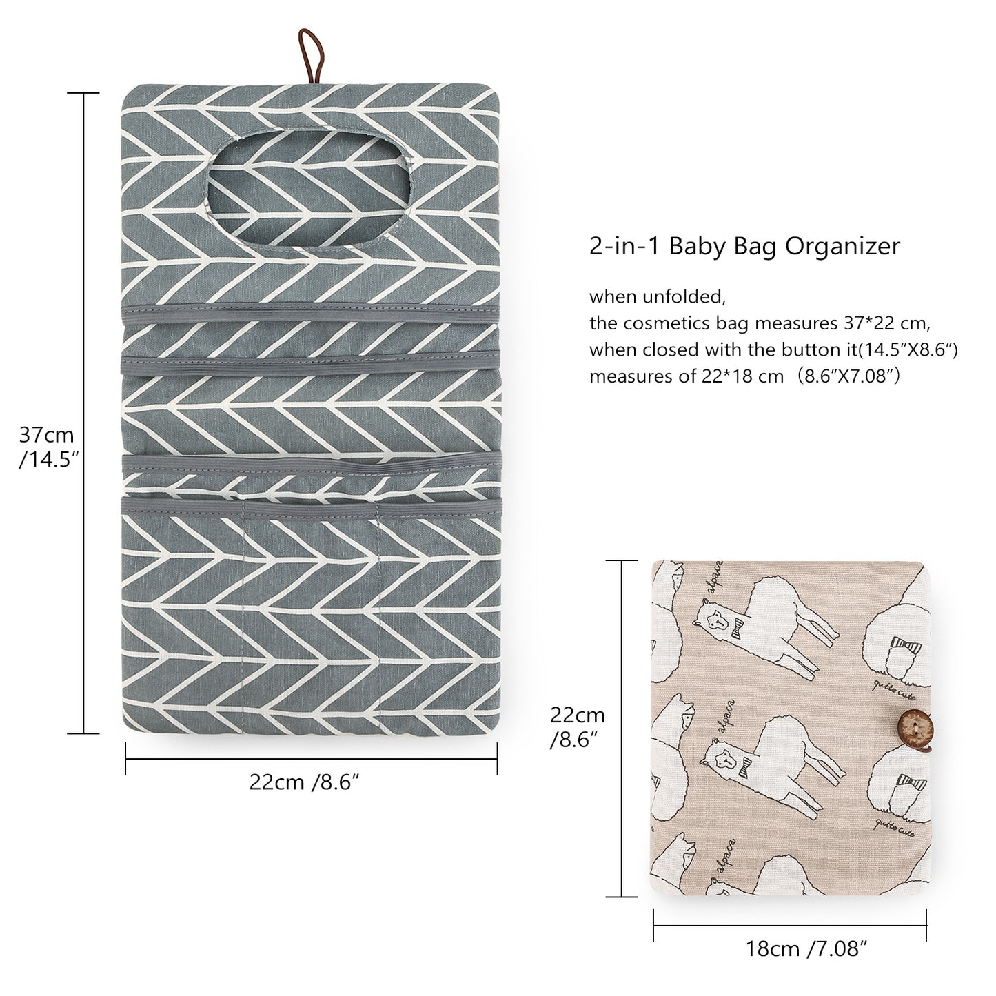 Waterproof Baby Diaper Bag
