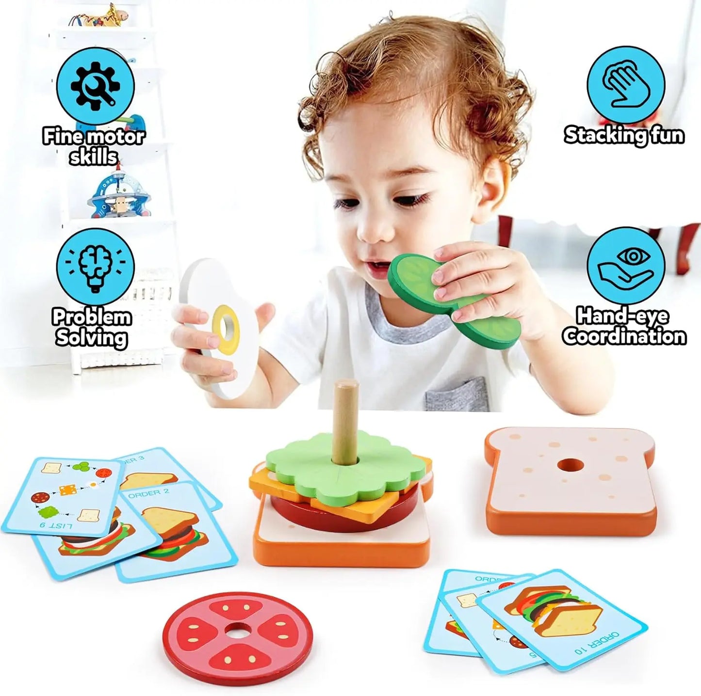 Sandwich Stacking Toys