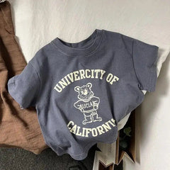 Round Collar Kids TShirt