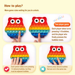 Rainbow Pop Fidget Toy