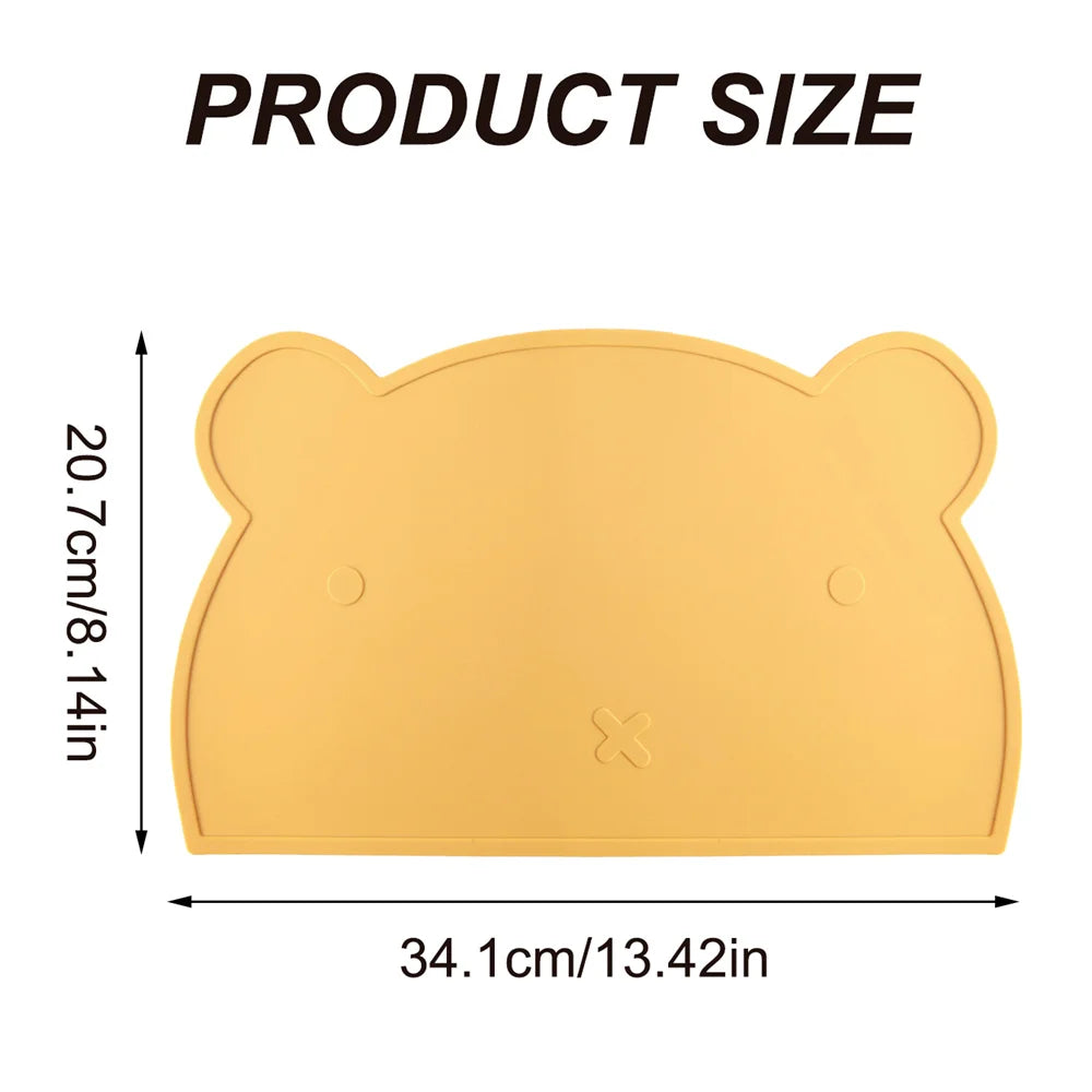 1PCS Silicone Baby Feeding Mat