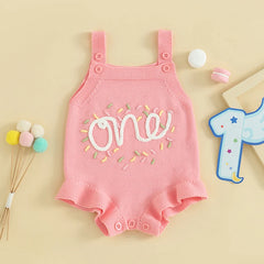 Sleeveless Strap Knit Playsuit