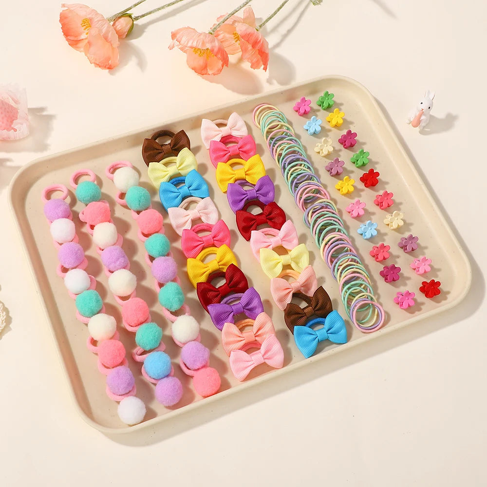100Pcs Colorful Bows
