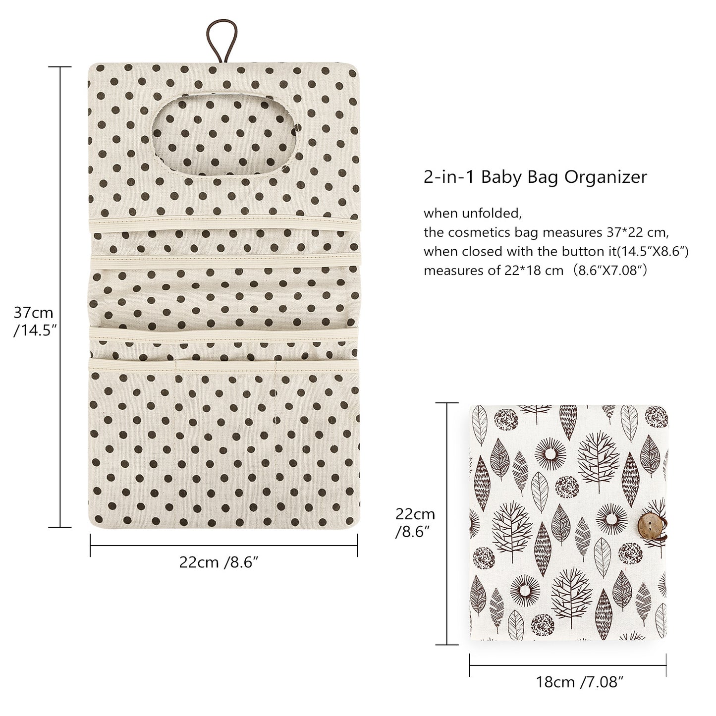 Waterproof Baby Diaper Bag