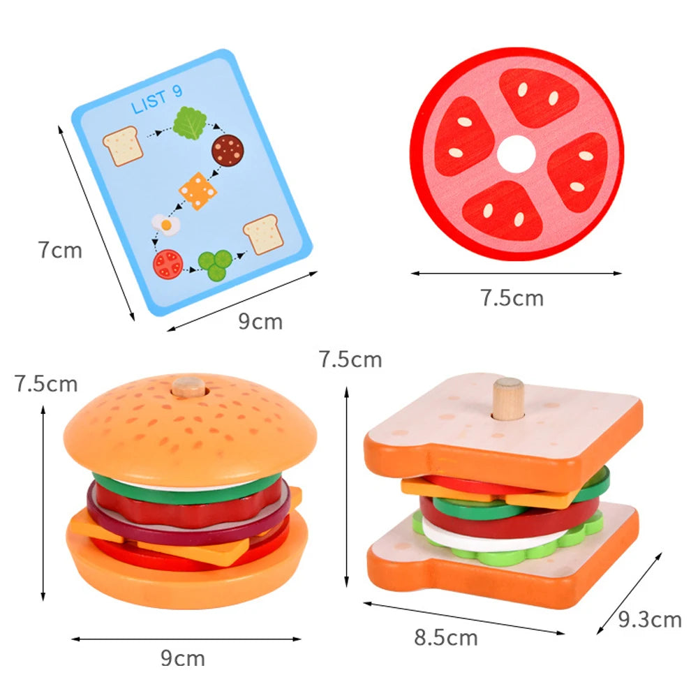 Sandwich Stacking Toys