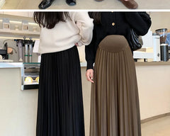 A-Line Casual Maternity Skirt