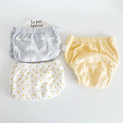 Reusable Cloth Diapers, 3-Pack Washable Training Pants