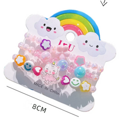 Colorful Resin Charm Bracelets for Girls | PAMU8