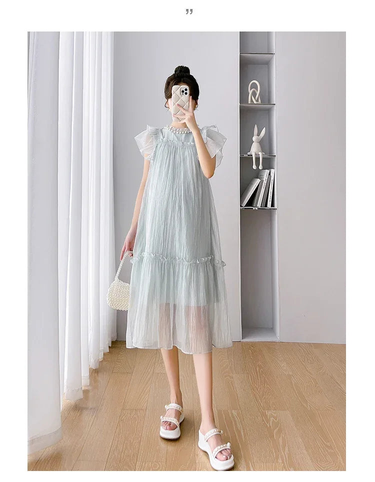 Pregnant Women's A-line Dress