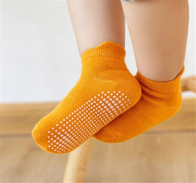 6Pairs/set Baby Socks Floor Boat