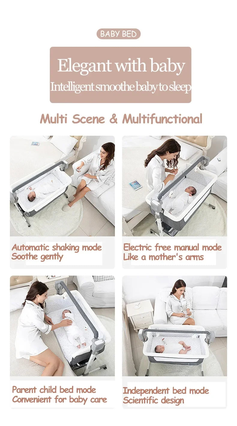 Electric Baby Crib Cradle for baby