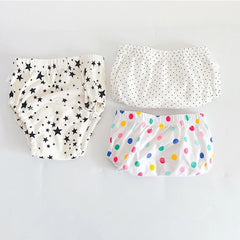 Reusable Cloth Diapers, 3-Pack Washable Training Pants