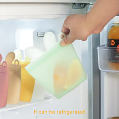 Reusable Silicone Snack Bag for Baby Food