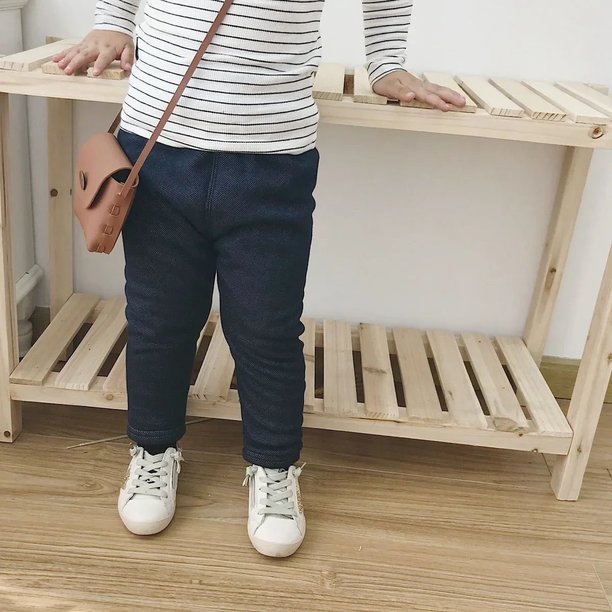 Jeans Boys and Girls' Solid color
