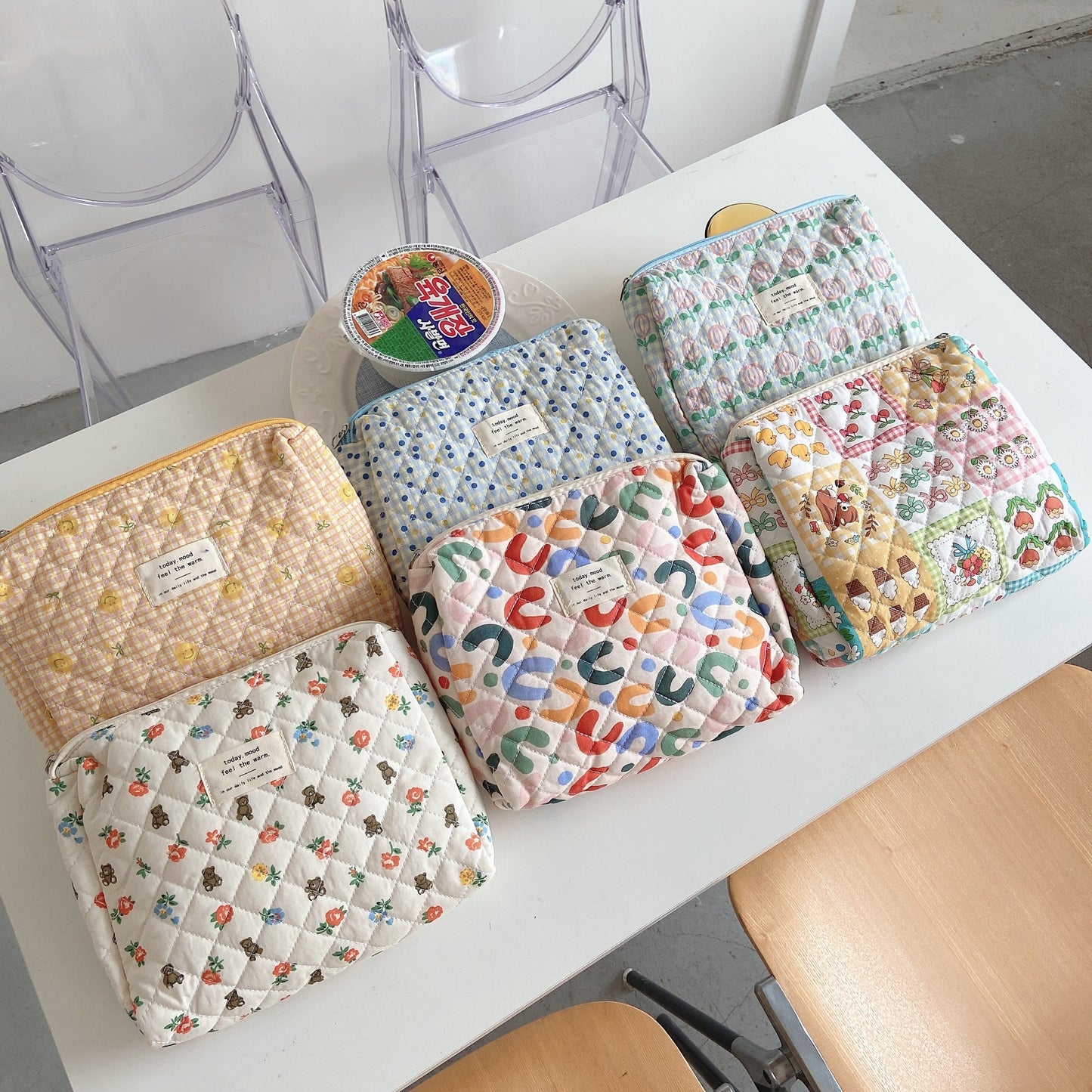 Cartoon Print Nappy Bag