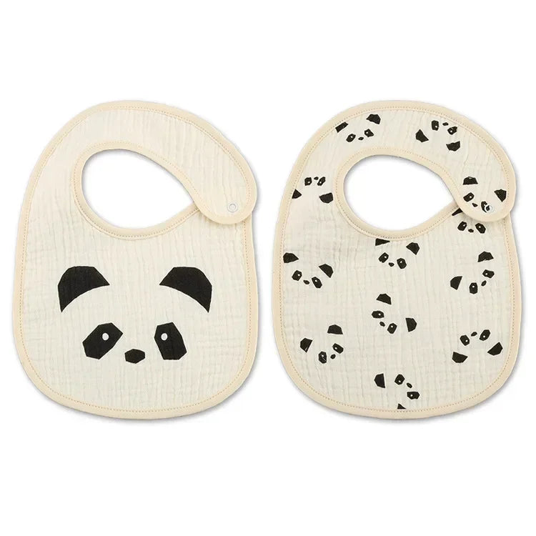 2pcs Waterproof Baby Bibs
