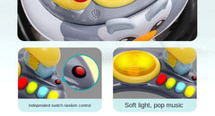 Baby Walker with Music Handle | Foldable Musical Walker