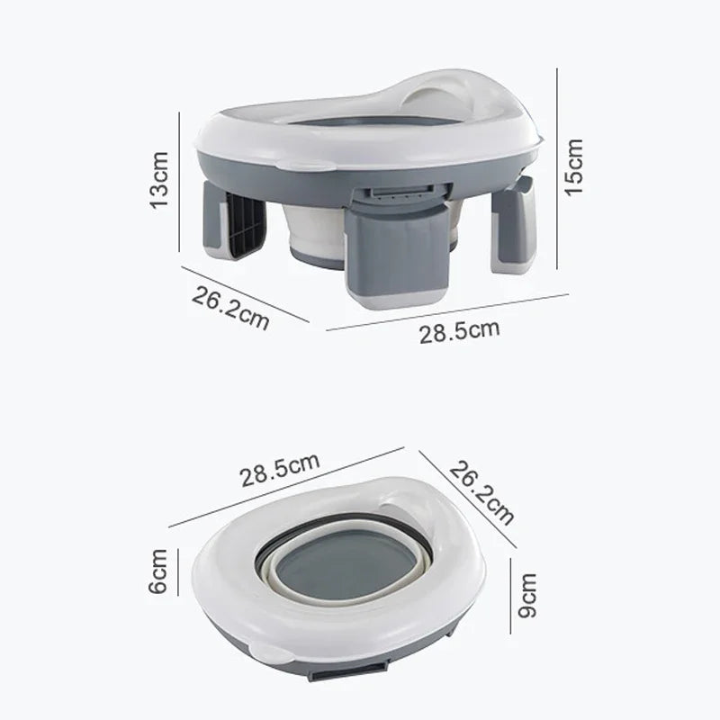 3 in 1 Travel Toilet Seat with Bags