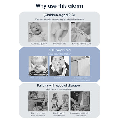 Wireless Bedwetting Pee Alarm