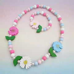 Cute Cartoon Kids Necklace Bracelet Set | PAMU8