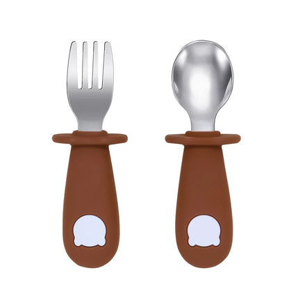 Baby Feeding  Stainless Utensil Children's Tableware - PAMU8