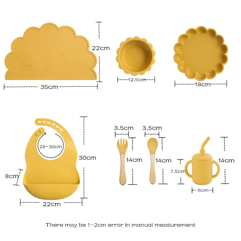 Baby Silicone Children's Tableware