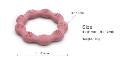 Baby  Food Grade Silicone Newborn Grip Teething Toys - PAMU8